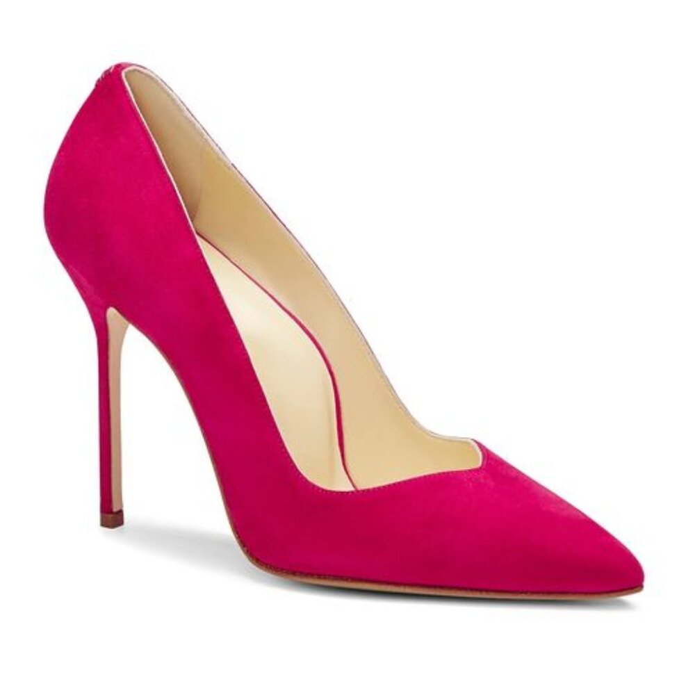 Sarah Flint Perfect Pump 100 Pomegranate Suede 38.5